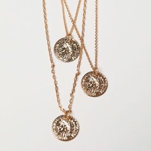 (NWT) Coin Necklace Set